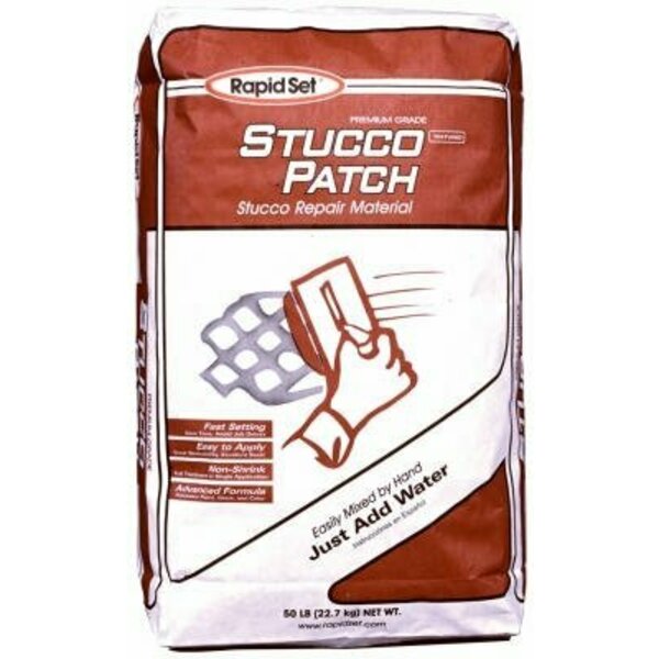 Cts Cement Mfg Rapid Set 71010050 50Lb Bag Stucco Patch Stucco Repair Material 702010050